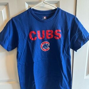 Genuine Merchandise Blue and Red Cubs Short Sleeve Tee